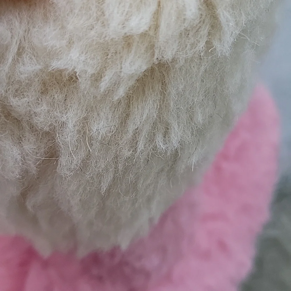 Wool Sherpa Sheepskin Eluna Sleepers Ankle Booties Pink White New